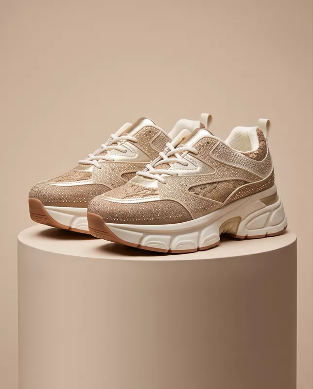 Sneakers Gold
