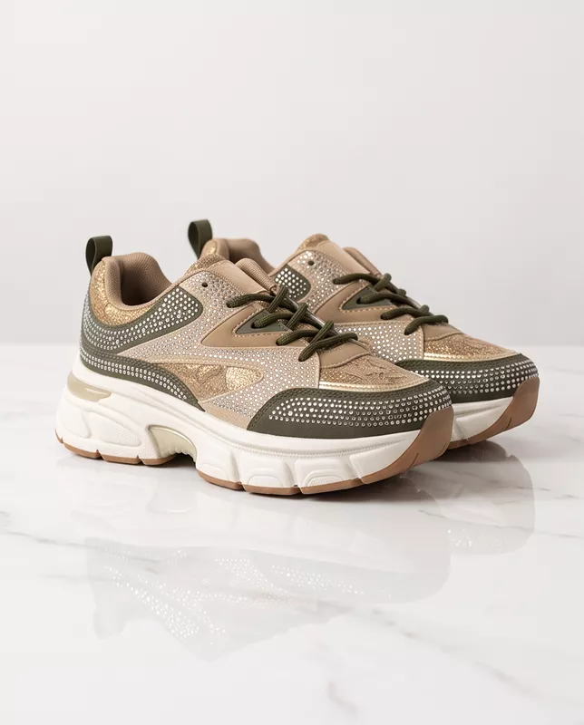 Sneakers Olivgrün