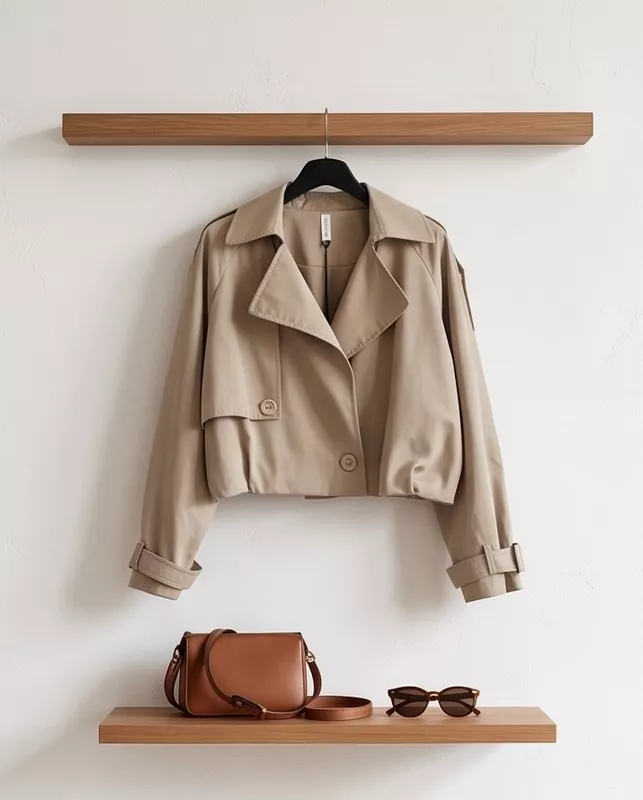 Trench-Jacke
