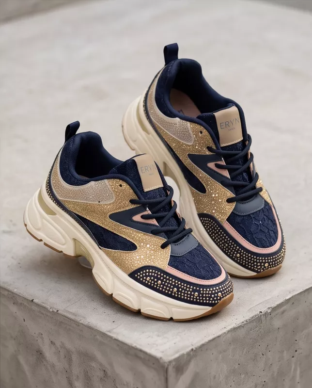 Sneakers Blau